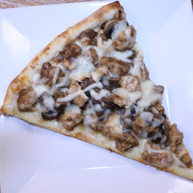 Chicken Marsala Pizza.