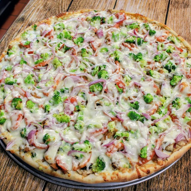 Vegetable Pizza.