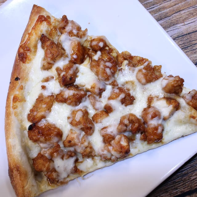 Teriyaki Chicken Pizza.