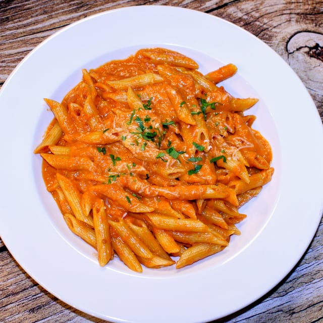 Penne Alla Vodka Pasta.
