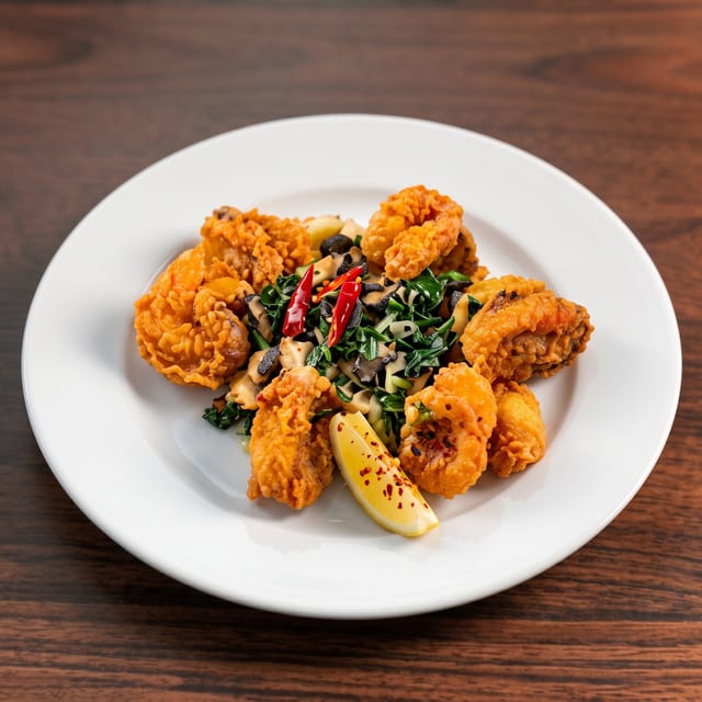 Shrimp Oreganata.
